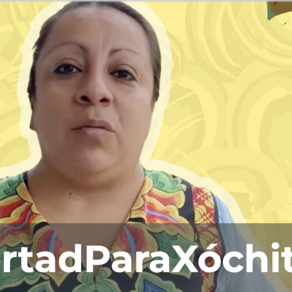 Exigen libertad para Xóchitl, defensora comunitaria, presa política en Morelos